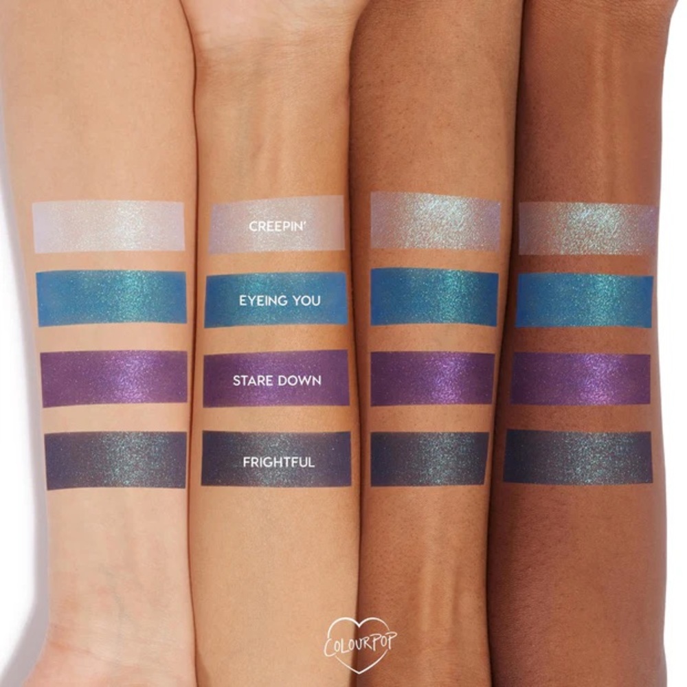 COLOURPOP Haunted Mansion Super Shock Crème-to-Powder Eyeshadow STARE DOWN NIB - Picture 4 of 6